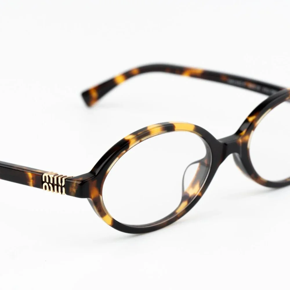 NEW Miu Miu MU04ZSF VAU08N REGARD Honey Havana Clear Unisex Sunglasses 0MU 04ZSF - Picture 8 of 11